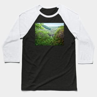 English Countryside. Cave Dale, Peak District, Derbyshire. Baseball T-Shirt